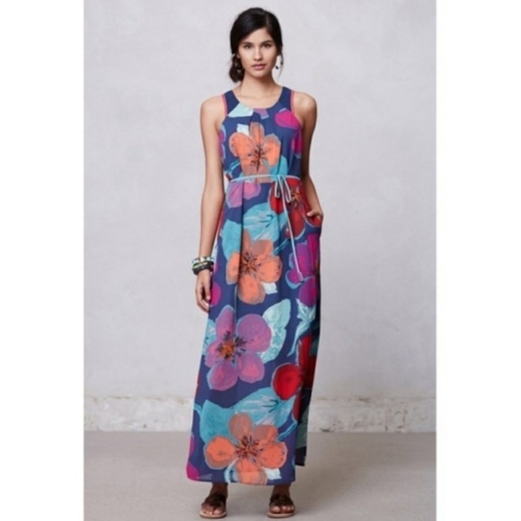 Maeve Dresses & Skirts - Maeve Anthropologie Pakpao Maxi dress w/ pockets